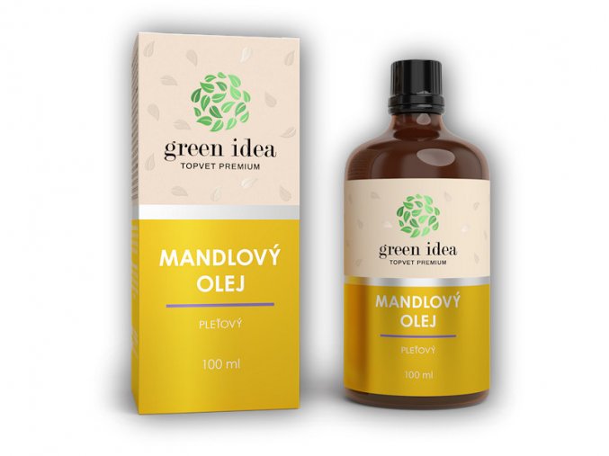 Green Idea Mandlový olej 100% 100ml