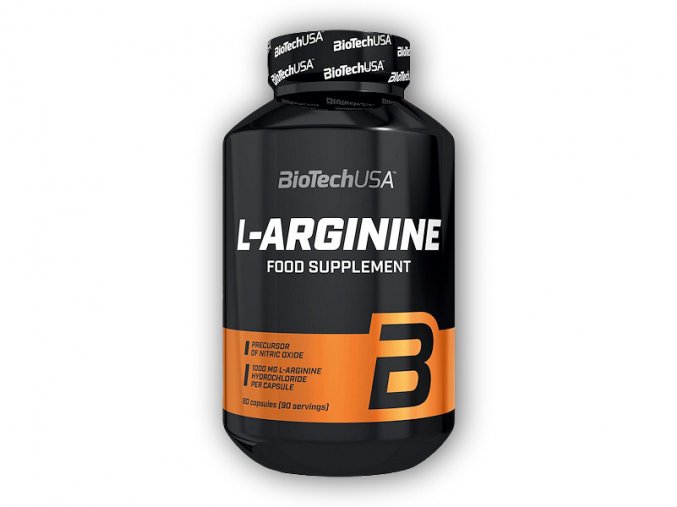 BioTech USA L-Arginine 90 kapslí