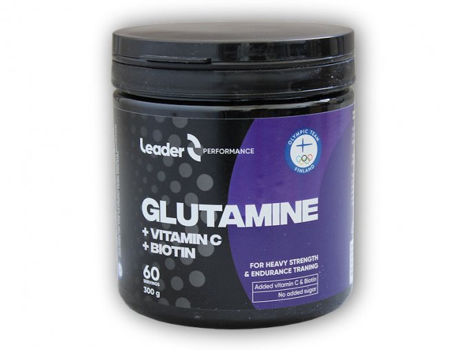 Leader Glutamine + Vitamin C + Biotin 300g