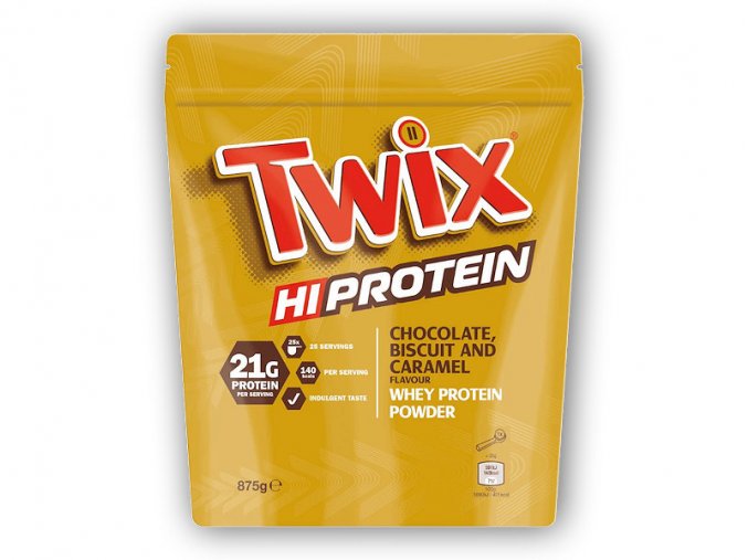 Mars Twix Hi Protein 875g  + šťavnatá tyčinka ZDARMA