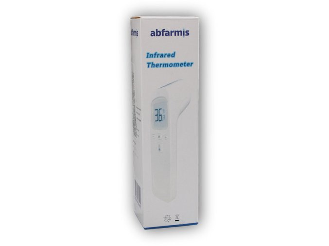 Abfarmis Bezkontaktní infračervený teploměr - A02  + šťavnatá tyčinka ZDARMA