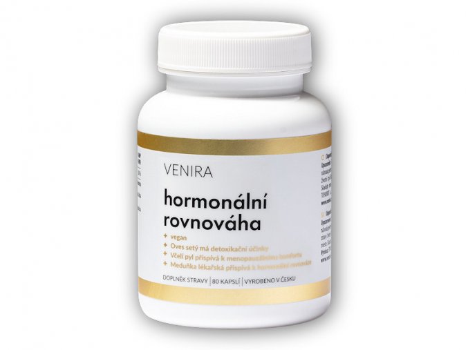 Venira Hormonální rovnováha 80 kapslí  + šťavnatá tyčinka ZDARMA