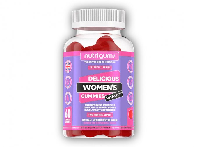 Nutrigums Womens Vitality 60 gummies