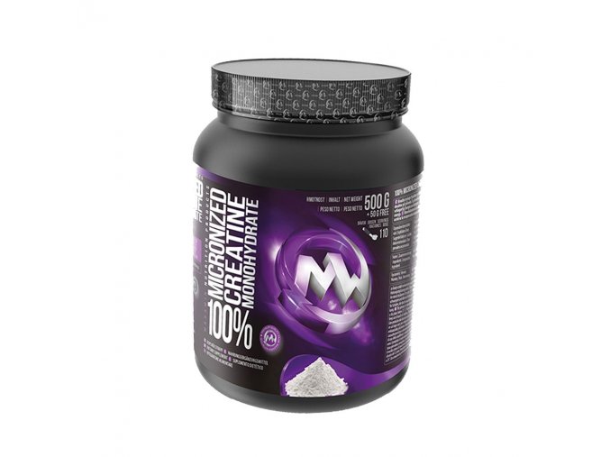 MAXXWIN 100% Micronized Creatine Monohydrate 550g  + šťavnatá tyčinka ZDARMA