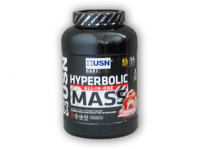 USN Hyperbolic Mass 2000g  + šťavnatá tyčinka ZDARMA