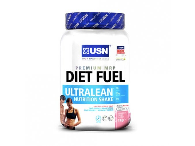USN Diet Fuel Ultralean 1000g  + šťavnatá tyčinka ZDARMA