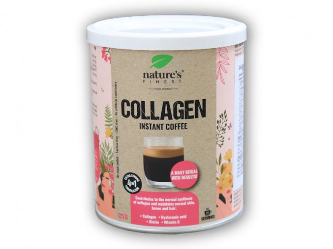 Nature´s Finest Collagen Coffee 125g