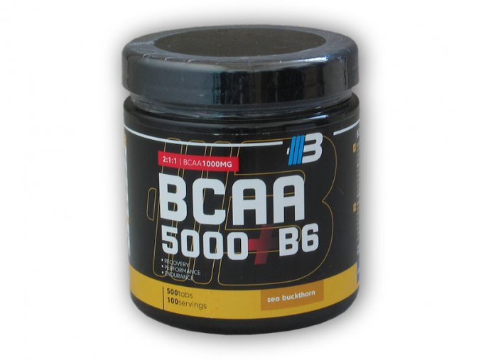 Body Nutrition BCAA 5000 + B6 500 tablet  + šťavnatá tyčinka ZDARMA