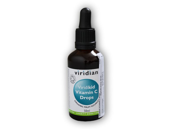 Viridian Organic Viridikid Vitamin C drops 50ml