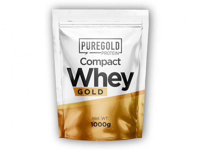 PureGold PureGold Compact Whey Protein 1000g  + šťavnatá tyčinka ZDARMA