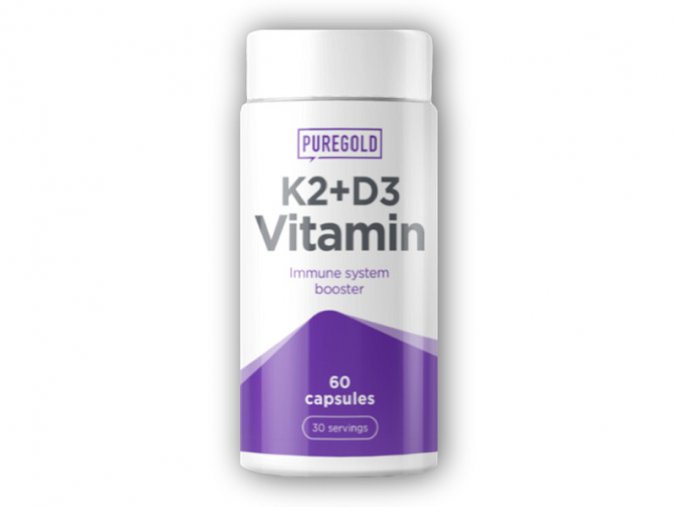 PureGold PureGold Vitamin K2+D3 60 kapslí