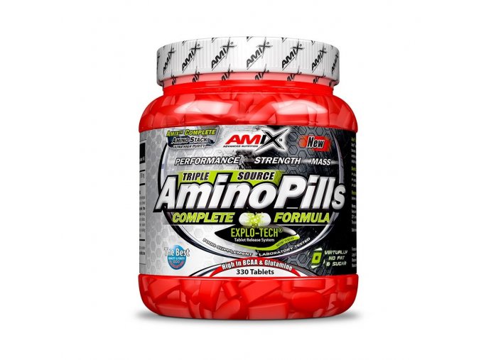 Amix Amino Pills 660 tablet  + šťavnatá tyčinka ZDARMA