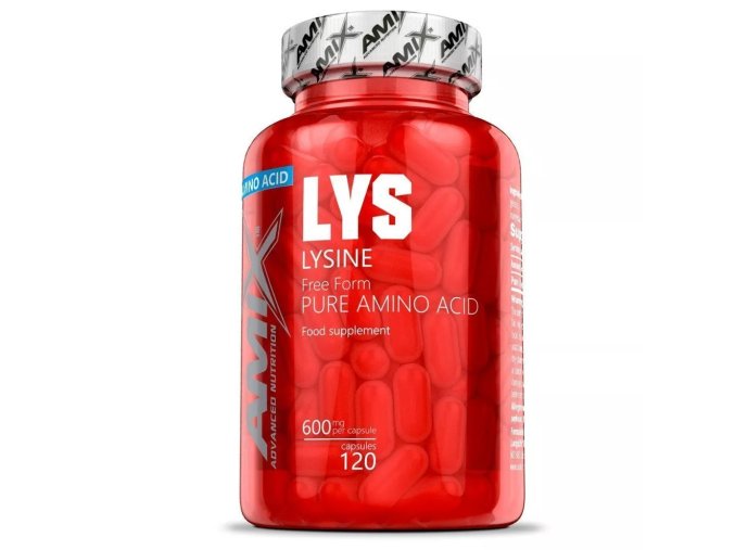 Amix Lysine 600mg 120 kapslí
