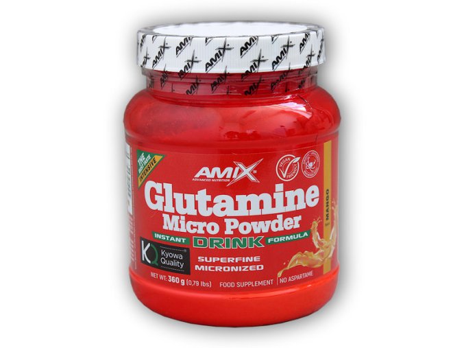 Amix L-Glutamine Powder Drink 360g (Varianta kiwi-melon)