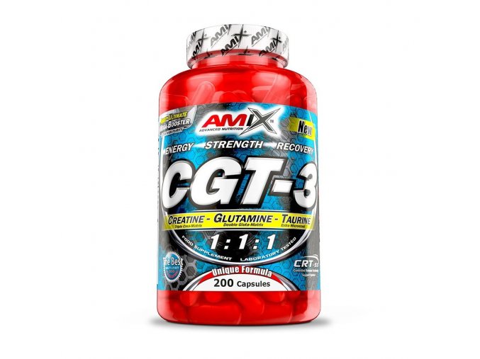 Amix CGT-3 500 kapslí  + šťavnatá tyčinka ZDARMA