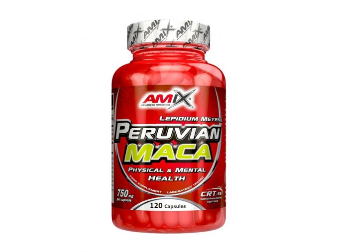 Amix Peruvian Maca 750mg 120 kapslí