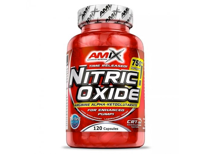 Amix Nitric Oxide 750mg 360 kapslí  + šťavnatá tyčinka ZDARMA
