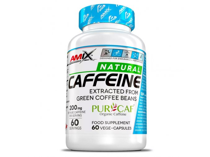 Amix Performance Series Caffeine Natural 200mg 60 kapslí