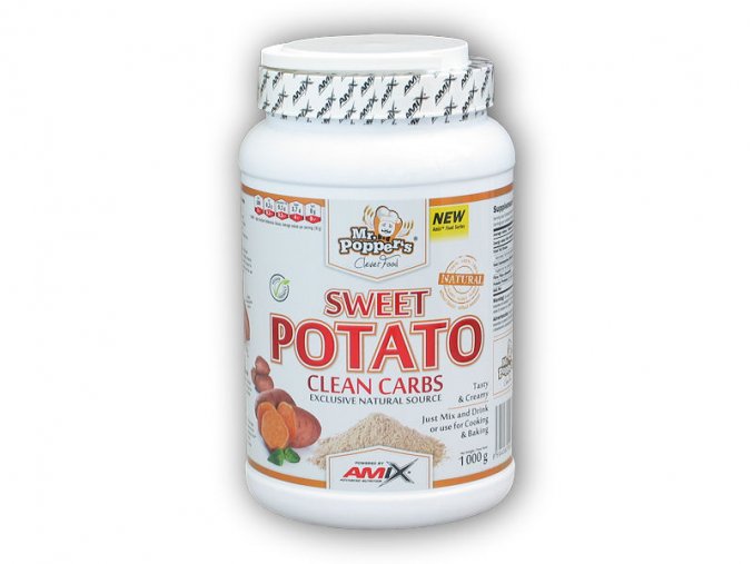 Amix Mr.Popper´s Sweet Potato Clean Carbs 1000g