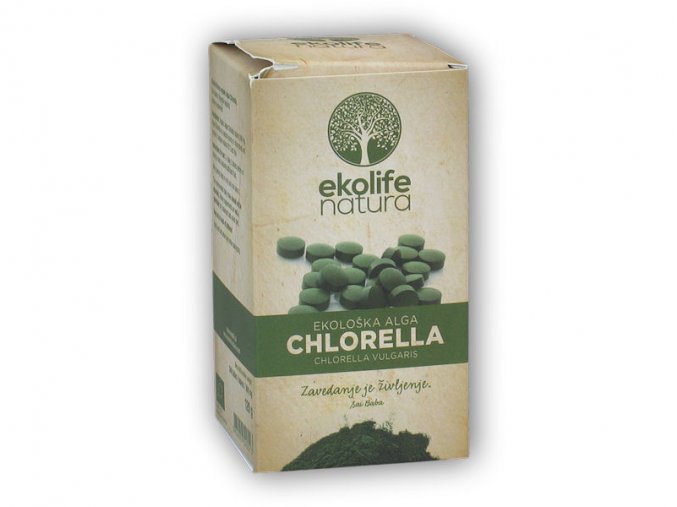 Ekolife Natura Algae Chlorella Organic 240 tablet Bio řasa