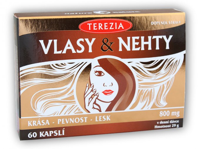 Terezia Vlasy a nehty 60 kapslí