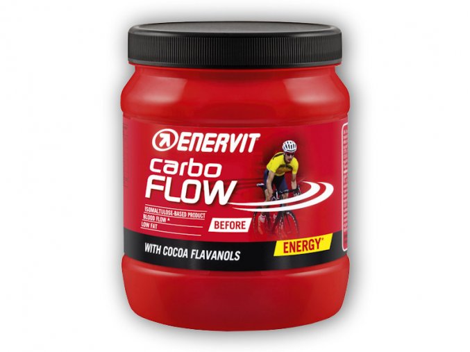 Enervit Enervit Carbo Flow Sport 400g  + šťavnatá tyčinka ZDARMA