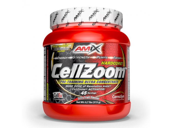 Amix CellZoom Hardcore Activator 315g  + šťavnatá tyčinka ZDARMA