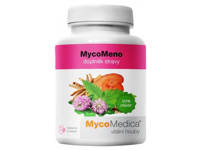 Mycomedica Mycomeno 90 kapslí  + šťavnatá tyčinka ZDARMA