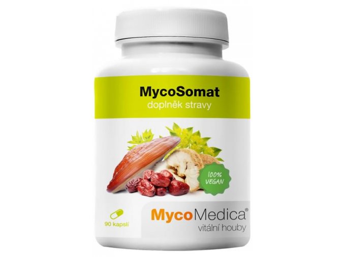 MycoMedica MycoSomat 90 kapslí  + šťavnatá tyčinka ZDARMA