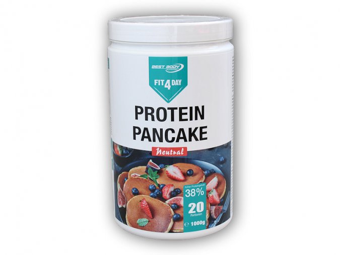 Best Body Nutrition Protein pancake neutral 1000g  + šťavnatá tyčinka ZDARMA
