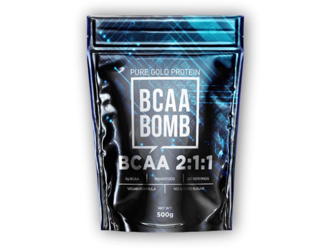 PureGold PureGold BCAA Bomb 2:1:1 500g (Varianta ovocný punč)