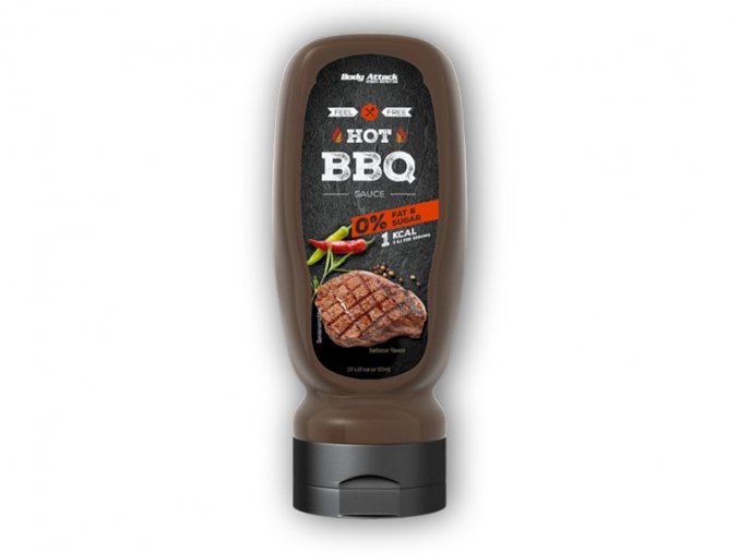Body Attack Body Attack Hot BBQ Sauce 320ml