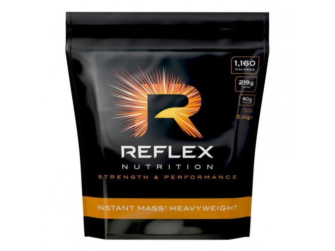 Reflex Nutrition Instant Mass Heavy Weight 5400g  + šťavnatá tyčinka ZDARMA