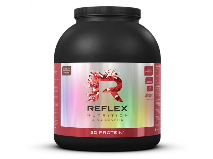 Reflex Nutrition 3D Protein 1800g  + šťavnatá tyčinka ZDARMA