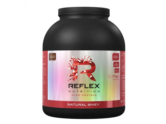 Reflex Nutrition Natural Whey 2270g  + šťavnatá tyčinka ZDARMA