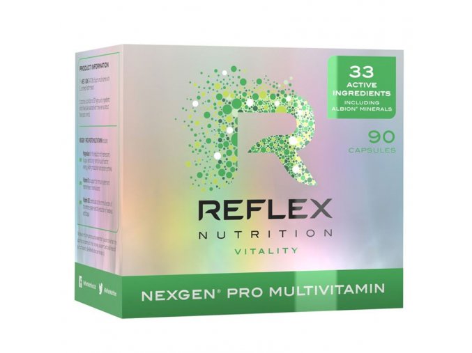 Reflex Nutrition Nexgen Pro 90 kapslí  + šťavnatá tyčinka ZDARMA