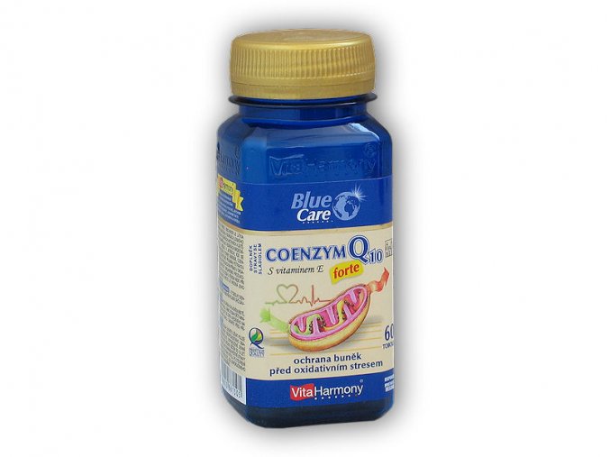 VitaHarmony Coenzym Q10 Forte 30mg + vitamín E 60tb