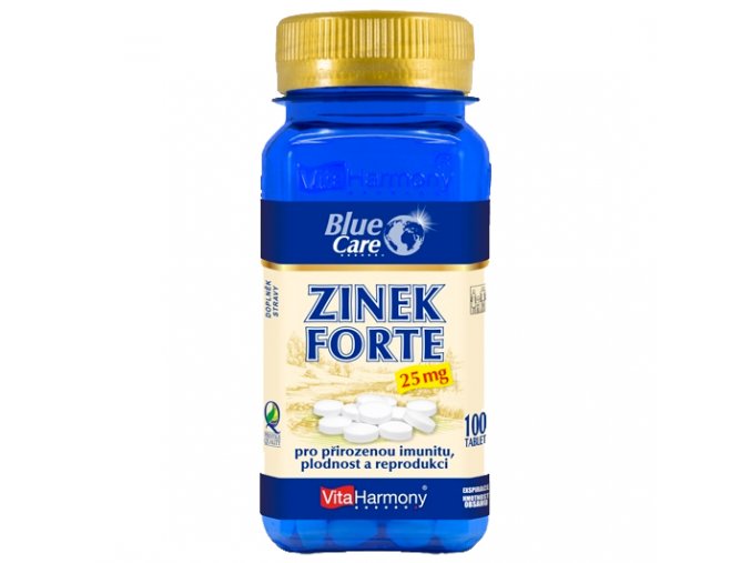 VitaHarmony Zinek Forte 25mg 100 tablet