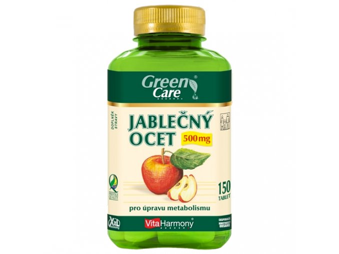 VitaHarmony Jablečný ocet + Vláknina + vitamin C + Chrom 90 tablet