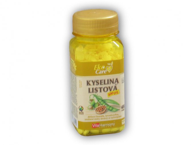 VitaHarmony Kyselina Listová 400mcg 480 tablet