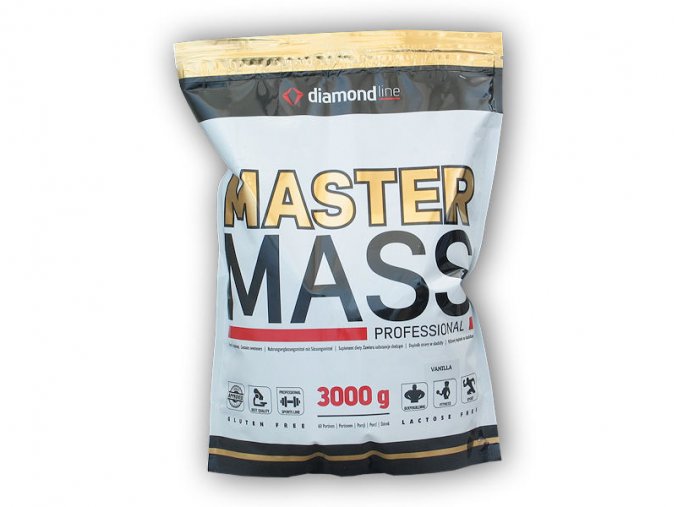 Hi Tec Nutrition Diamond Line Master Mass 3000g  + šťavnatá tyčinka ZDARMA