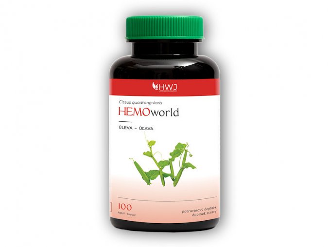 Herbal World HEMOworld - Žumen čtyřhranný 100 kapslí  + šťavnatá tyčinka ZDARMA