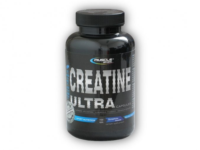 Musclesport Creatine ultra caps 800mg 100 kapslí