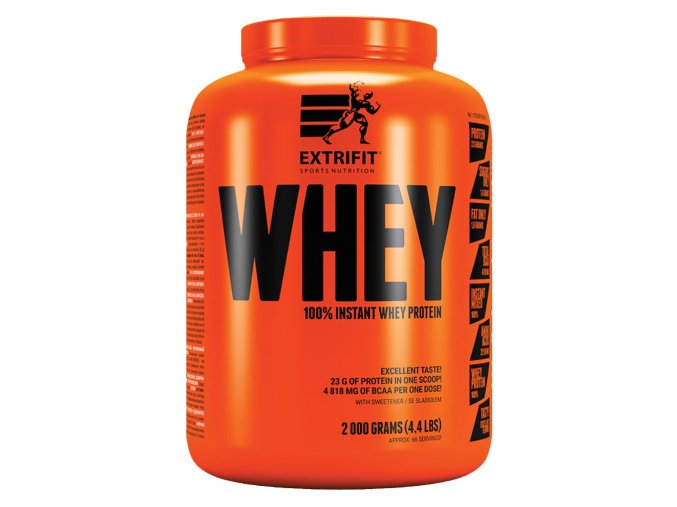 Extrifit 100% Whey Protein 2000g  + šťavnatá tyčinka ZDARMA