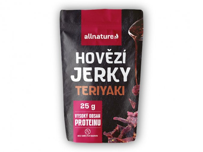 Allnature BEEF teriyaki Jerky 25g