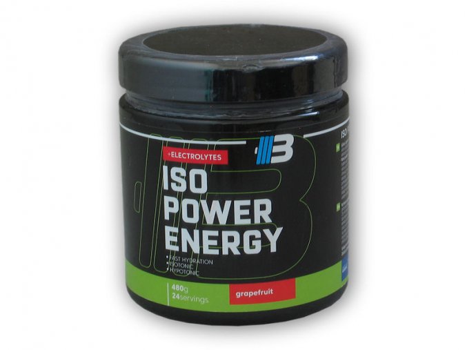 Body Nutrition Iso power energy + elektrolyty 480g
