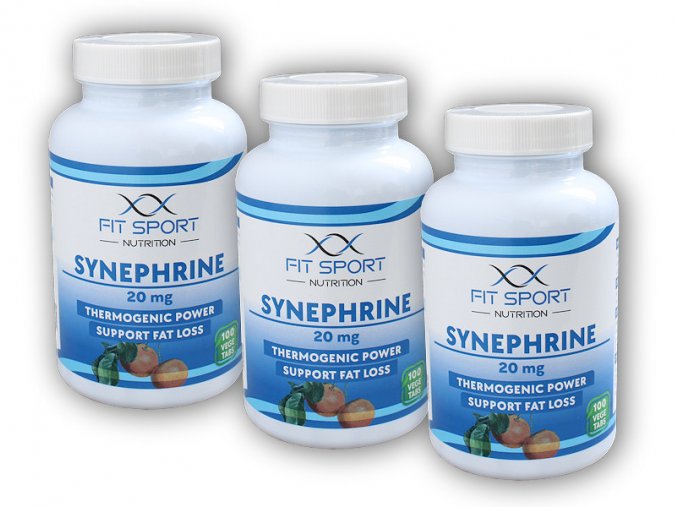 FitSport Nutrition 3x Synephrine 20mg 100 vege tabs