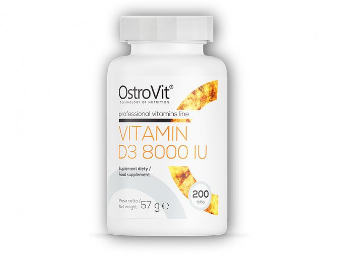 Ostrovit Vitamin D3 8000 IU 200 tablet