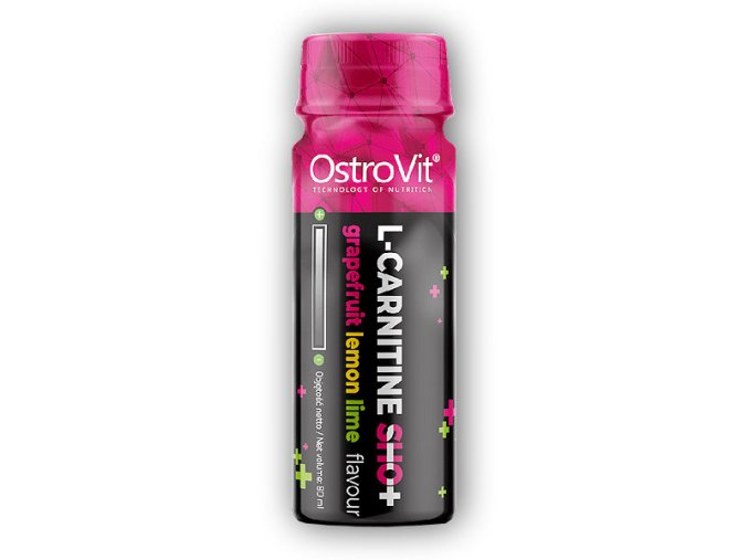 Ostrovit L-Carnitine shot 80ml (Varianta grapefruit-citron-limetka)