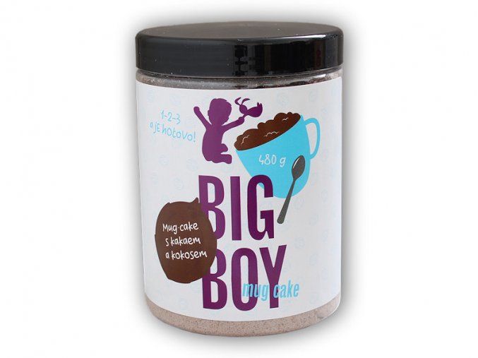BigBoy Mug cake kakao a kokos 480g